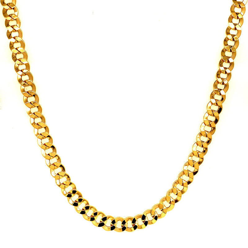 Cadena (gourmet) 60cm en oro amarillo 18kt.