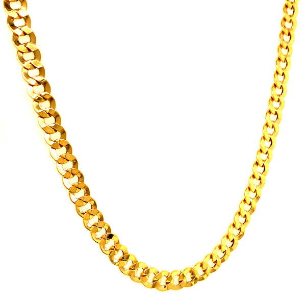 Cadena (gourmet) 60cm en oro amarillo 18kt.