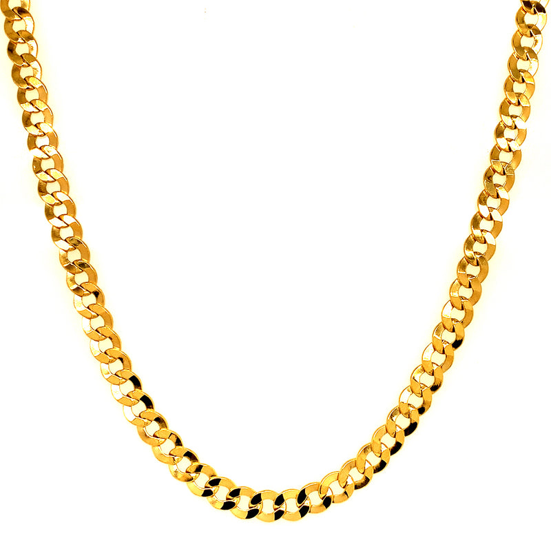 Cadena (gourmet) 60cm en oro amarillo 18kt.