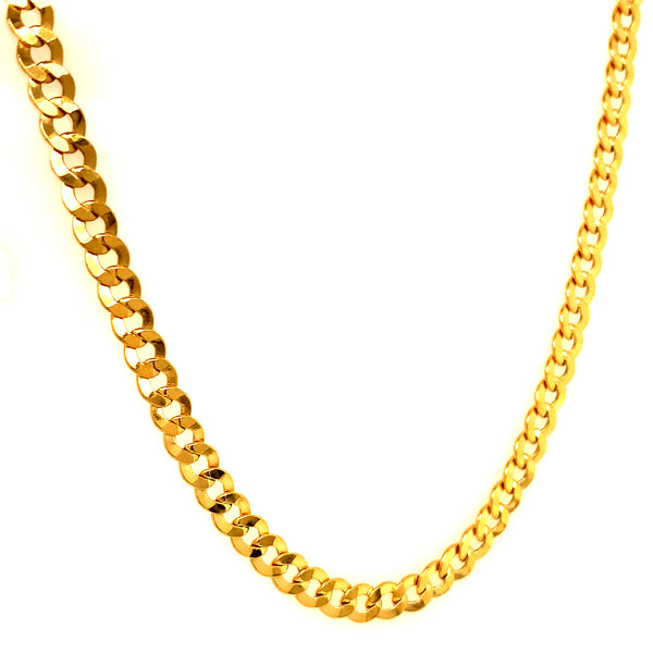 Cadena (gourmet) 60cm en oro amarillo 18kt.