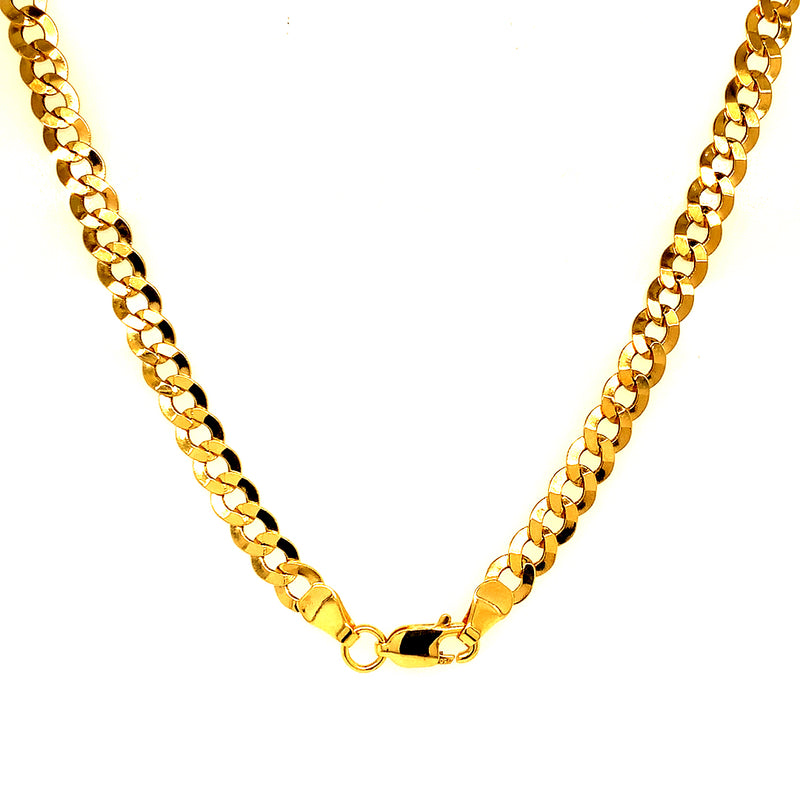 Cadena (gourmet) 60cm en oro amarillo 18kt.