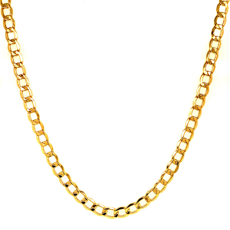 Cadena (gourmet) 60cm en oro amarillo 18kt.