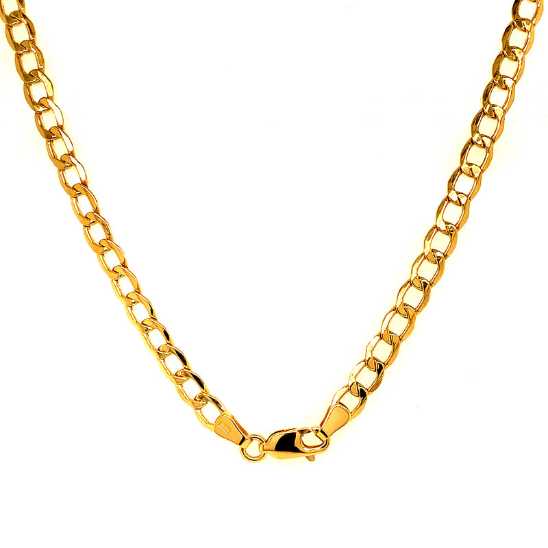 Cadena (gourmet) 60cm en oro amarillo 18kt.