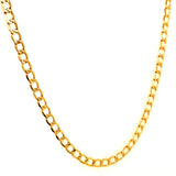 Cadena (gourmet) 60cm en oro amarillo 18kt.