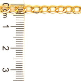 Cadena (gourmet) 60cm en oro amarillo 18kt.