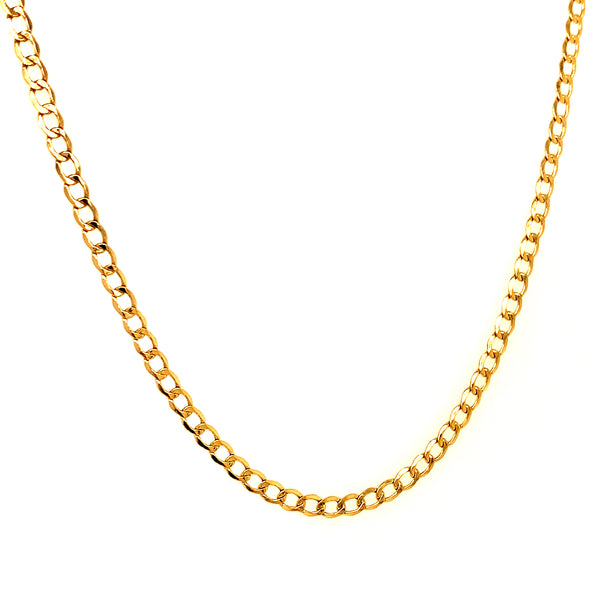 Cadena (gourmet) 50cm en oro amarillo 18kt.