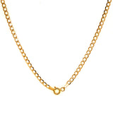 Cadena (gourmet) 50cm en oro amarillo 18kt.