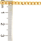 Cadena (gourmet) 50cm en oro amarillo 18kt.