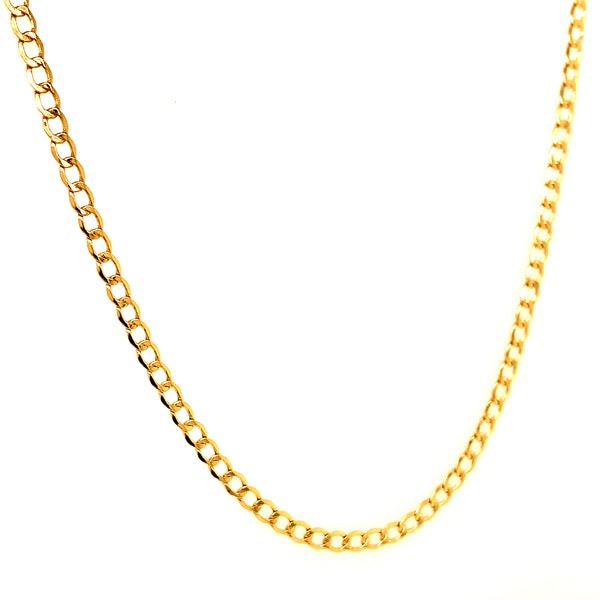 Cadena (gourmet) 60cm en oro amarillo 18kt.