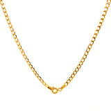 Cadena (gourmet) 60cm en oro amarillo 18kt.