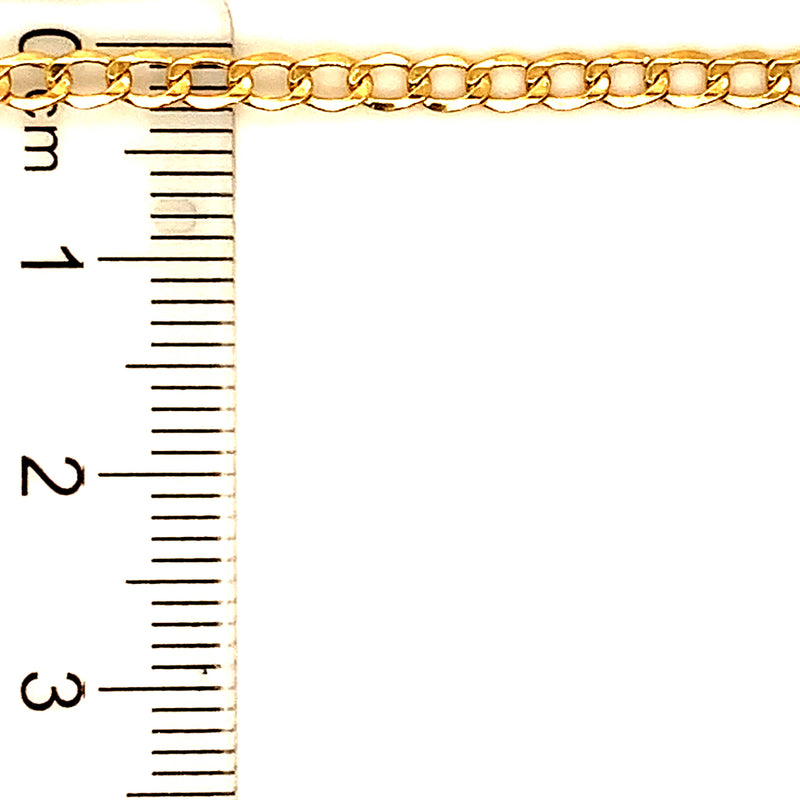Cadena (gourmet) 60cm en oro amarillo 18kt.