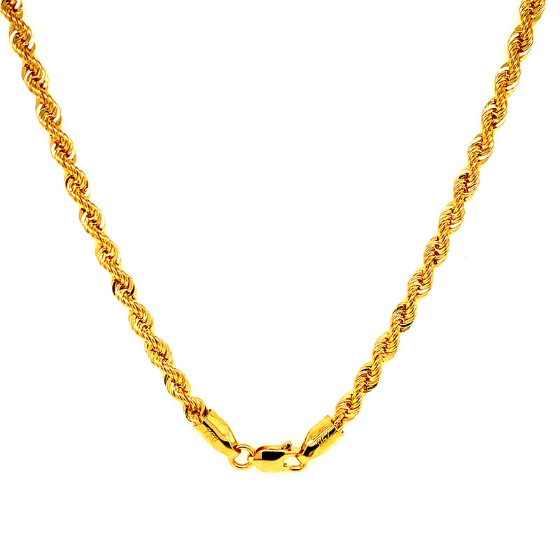 Cadena (Cordón) 60cm en oro amarillo 18kt.