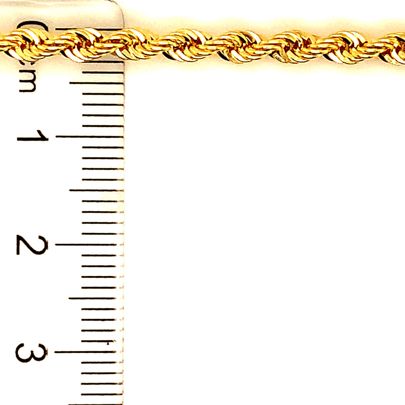 Cadena (Cordón) 60cm en oro amarillo 18kt.