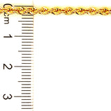 Cadena (Cordón) 60cm en oro amarillo 18kt.