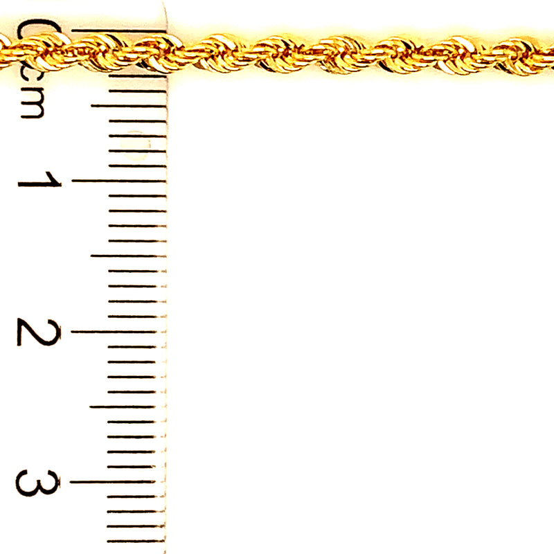 Cadena (Cordón) 60cm en oro amarillo 18kt.