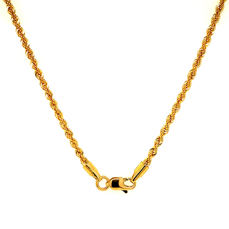 Cadena (Cordón) 60cm en oro amarillo 18kt.