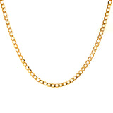 Cadena (gourmet) 45cm en oro amarillo 18kt.