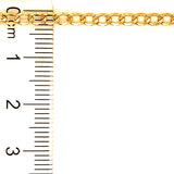 Cadena (gourmet) 45cm en oro amarillo 18kt.