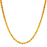 Cadena (Cordón) 65cm en oro amarillo 18kt.
