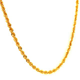 Cadena (Cordón) 65cm en oro amarillo 18kt.