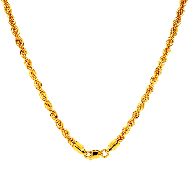 Cadena (Cordón) 65cm en oro amarillo 18kt.