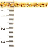 Cadena (Cordón) 65cm en oro amarillo 18kt.