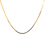 Cadena (omega) en oro amarillo 18kt. 45cm