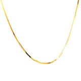 Cadena (omega) en oro amarillo 18kt. 45cm