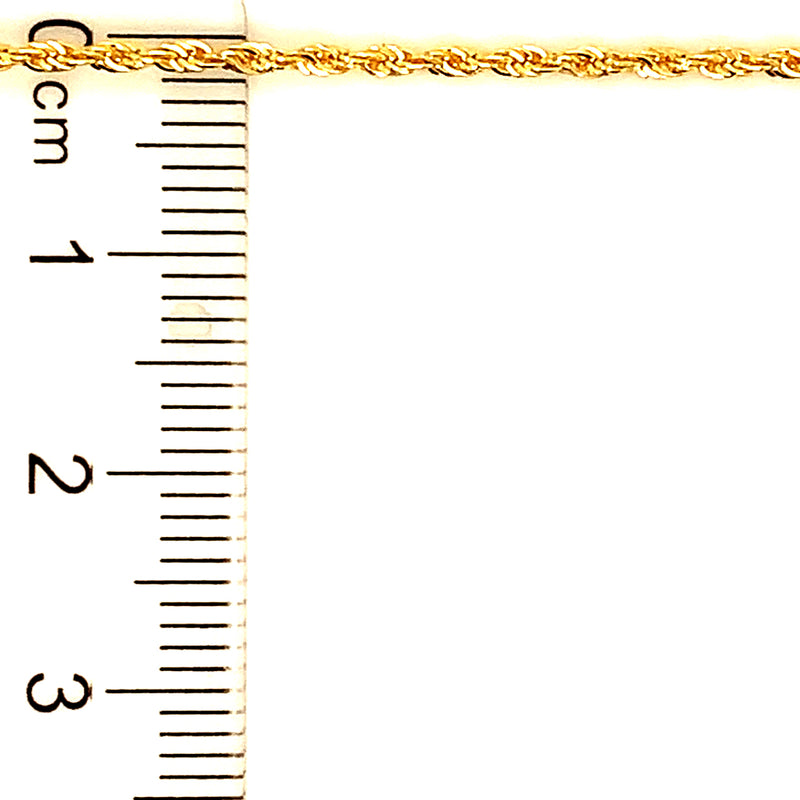 Cadena (Cordón) 60cm en oro amarillo 18kt.