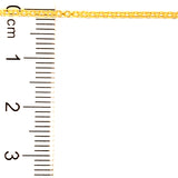 Pulsera (bismark) en oro amarillo 18kt. 18cm