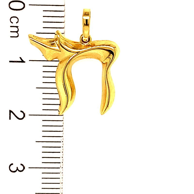 Dije (símbolo) en oro amarillo 18kt.