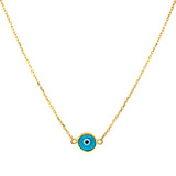 Collar (ojito) en oro amarillo 10kt. 42/45cm