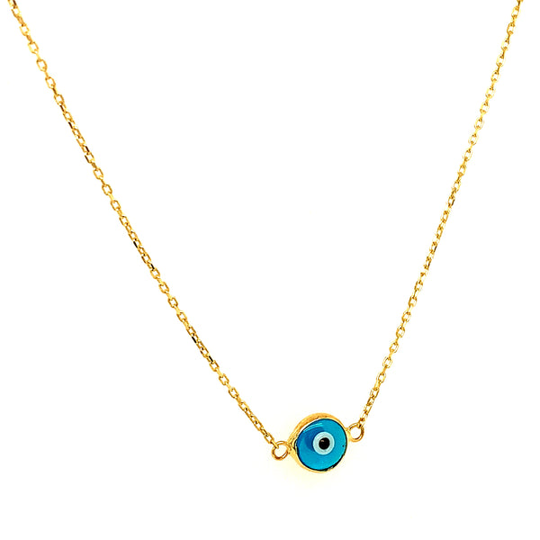 Collar (ojito) en oro amarillo 10kt. 42/45cm