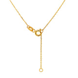 Collar (ojito) en oro amarillo 10kt. 42/45cm