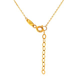 Collar en oro dos tonos 10kt. 42/45cm