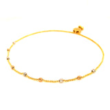 Pulsera (ajustable) en oro tres tonos 10kt.