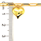 Pulsera en oro tres tonos 10kt. 19cm