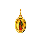 Dije (Vírgen de Guadalupe) en oro amarillo 10kt.