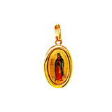 Dije (Vírgen de Guadalupe) en oro amarillo 10kt.
