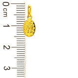 Dije (medalla Milagrosa) en oro amarillo 10kt.