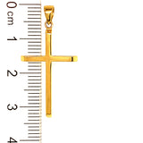 Dije (cruz) en oro amarillo 10kt.