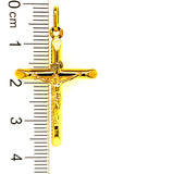 Dije (cruz) en oro amarillo 10kt.