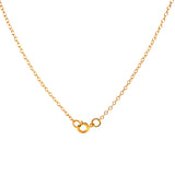 (LD) Collar con diamantes de laboratorio en oro amarillo 10kt.45cm D-0.25Cts.