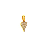 (LD) Dije con diamantes en oro amarillo 10kt. D-0.08Cts.