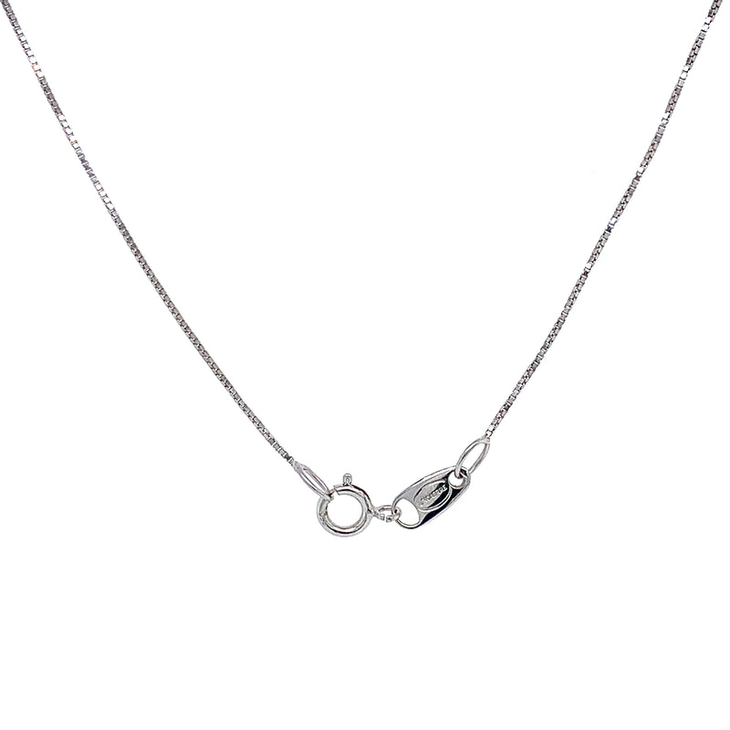 Collar de tanzanita con diamantes en oro blanco 18kt. 45cm.