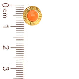 Aretes para bebés en oro amarillo 10kt.