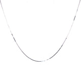 Cadena (veneciana) en plata 925. 40cm