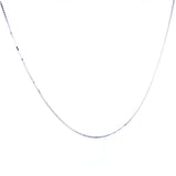 Cadena (veneciana) en plata 925. 40cm