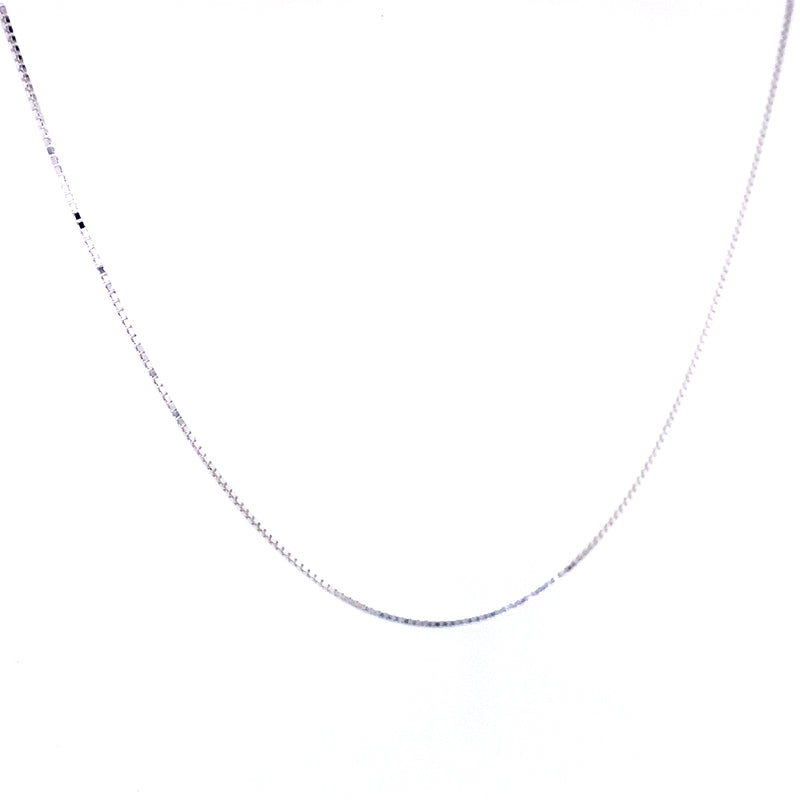 Cadena (veneciana) en plata 925. 40cm