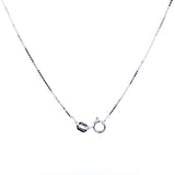 Cadena (veneciana) en plata 925. 40cm